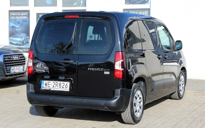 Toyota Proace City Verso cena 65900 przebieg: 116000, rok produkcji 2020 z Jasło małe 326